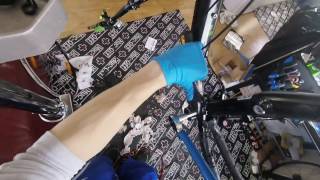 Beearing service part 4 chain stay assambly