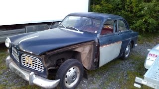Rusted Volvo Amazon 121