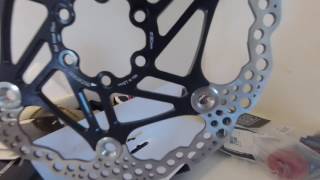 160 & 180mm Hope floating rotors weight