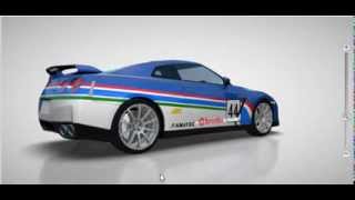 auto club revolution nissan gtr 2008