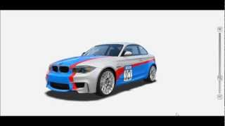 bmw 1m livery design acr