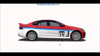Vauxhall VXR8 livery design ACR