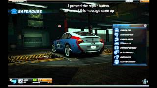 nfs world repair car error