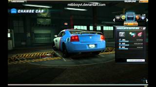nfs world dodge charger str8 super bee livery