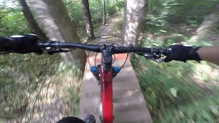 Completing the Extreme Mountain Biking...