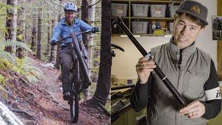 It's new seatpost day- let's do a dropper vlog!!!