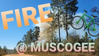 Smoke Signals at Muscogee Mountain Bike Trails!