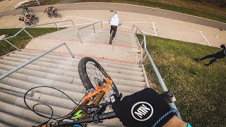 URBAN DOWNHILL MTB Street Tour ERFURT, GERMANY...