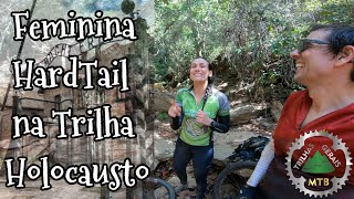 Feminina HardTail na Trilha Holocausto. O...