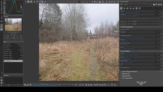 how I make a foggy looking and too dark...