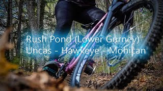 Rush Pond (Lower Gurney) Uncas, Hawkeye, and...