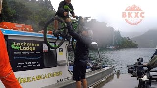 Mountain Biking the Queen Charlotte Track near...