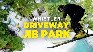 Driveway Jib Park in Whistler