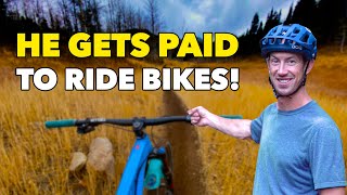 Here's how pro mountain biker Eric Porter...