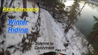 Winter Riding - Sideline to Caddytrack - Part...