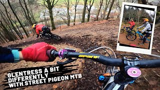 Riding a different Glentress MTB route with...