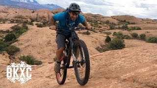 Mountain Biking Slickrock in Moab, Utah