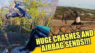 HUGE CRASH AT POLDICE AND DH BIKE TRICKS ON...