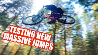 RIDING THE NEW MTB JUMPS AT GAWTON GRAVITY HUB!!!