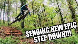SENDING NEW EPIC MTB STEP DOWN!!!