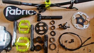 BUILDING MY NEW GT  DIRTJUMP MOUNTAIN BIKE!!!