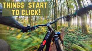 When your bike is dialed in, and you hit that...