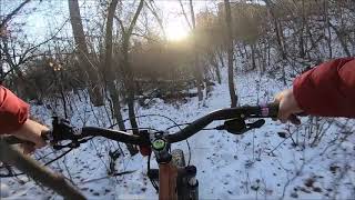 Jasper Ave Traverse to Dawson Park Trails in...