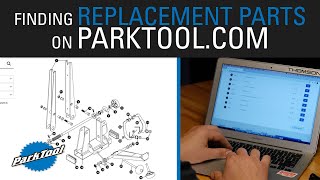 Finding Replacement Parts on Parktool.com