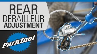 How to Adjust a Rear Derailleur – Limit...