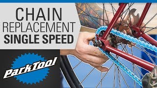 How to Replace a Chain on a Single Speed Bike...