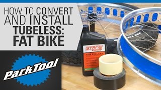 How to Convert & Install Tubeless Tires on...
