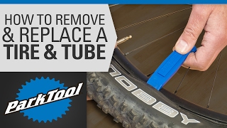 How to Remove and Install a Bicycle Tire &...