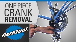 One Piece Crank & Bottom Bracket Removal...