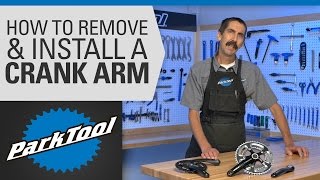 How to Remove and Install a Crank Arm on a Bike