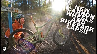 LAPS AND GAPS AT THE BIKEPARK AND FITTING NEW...