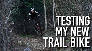 RIDING IN PEMBERTON ON MY NEW SPECIALIZED...