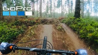 Hitting jump lines in the rain (GoPro Max)