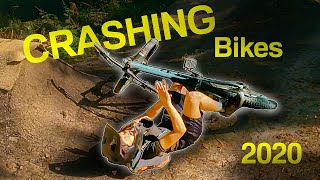 My BEST MOUNTAIN BIKE CRASHES and BLOOPERS of...