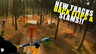 NEW TRACKS BACK FLIPS AND SLAMS AT CHICKSANDS...