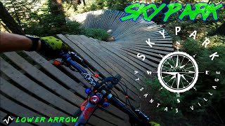 Back at Sky Park Mountain Bike Park at Santa's...