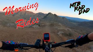 Some Thoughts on Early Morning Mountain Bike Rides