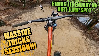 LEGENDARY UK MTB DIRT JUMP SPOT WITH SAM...
