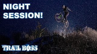 THIS WAS SKETCHY..HITTING JUMPS IN DARK.......