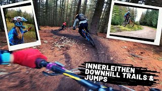 These Innerleithen Downhill Trails & Jumps...