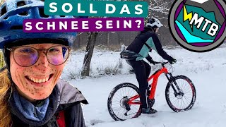 E-Bike Schnee Tour | So dreckig war ich noch...