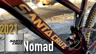 2021 Santa Cruz Nomad | First Look and weight