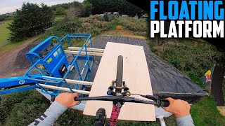 BUILDING AND RIDING A HUGE FLOATING PLATFORM...