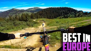 DOWNHILL RIDING IS THE BEST!!