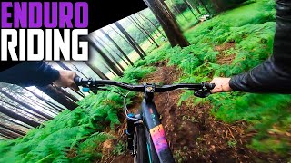 BACK RIDING MY ENDURO BIKE!!