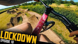 RIDING ALL THE BACKYARD DIRT JUMPS FEELS...